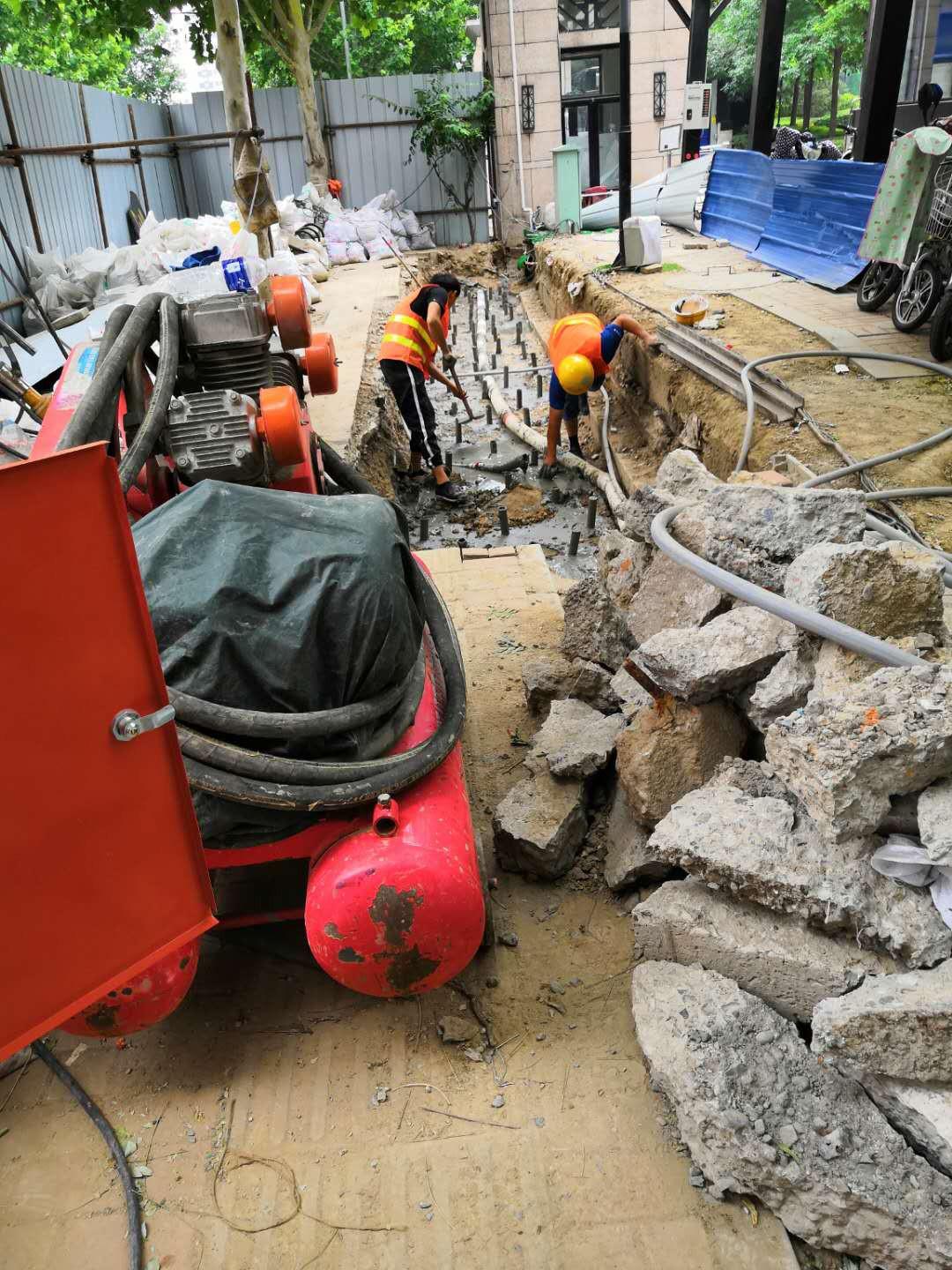 行唐地基加固解决房子的地基下沉问题